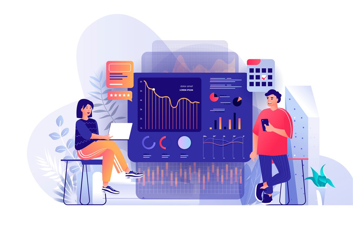 GA4 and Google Tag Manager tracking dashboard